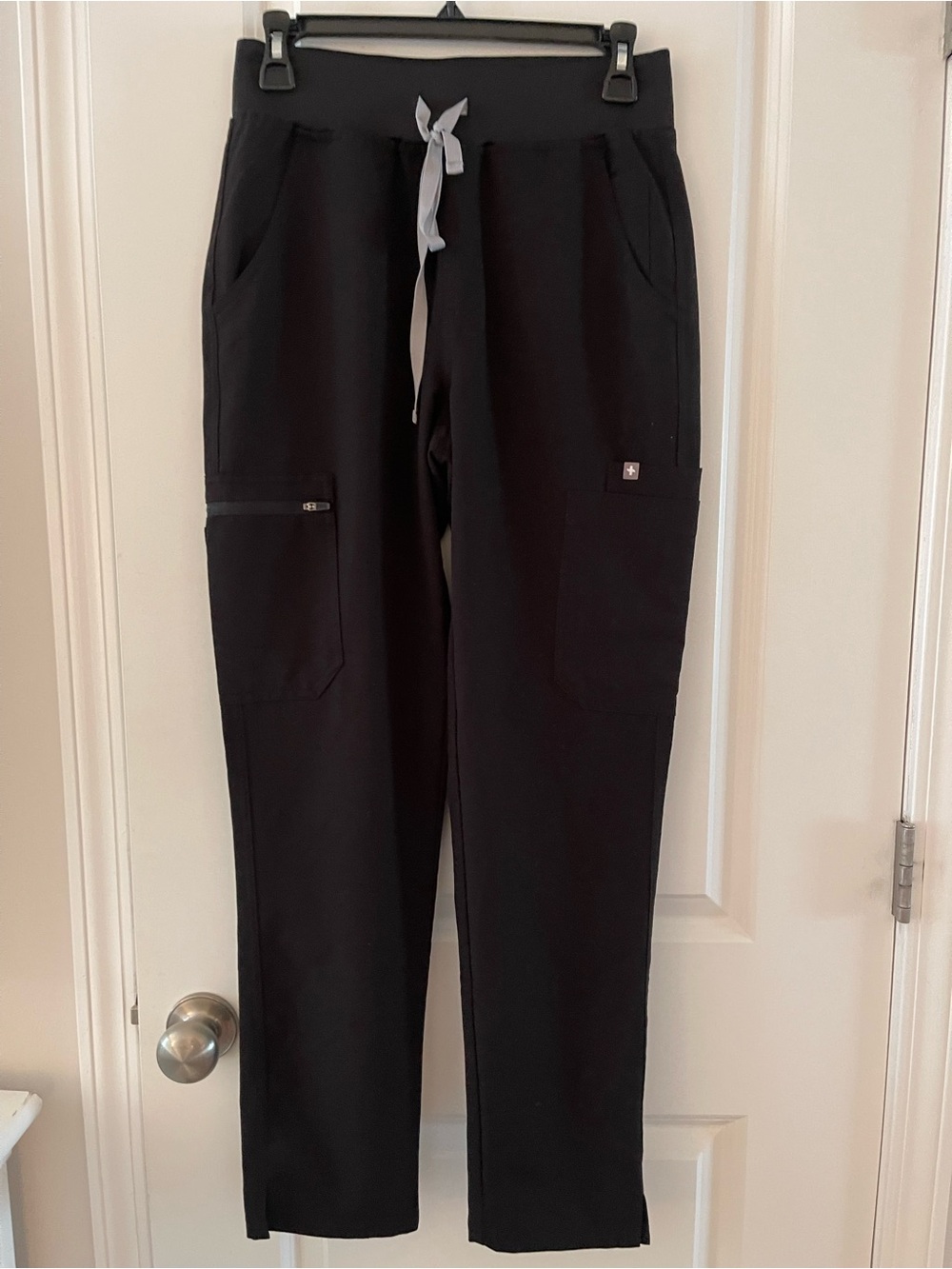 Figs Yola pant.  Small black Casma